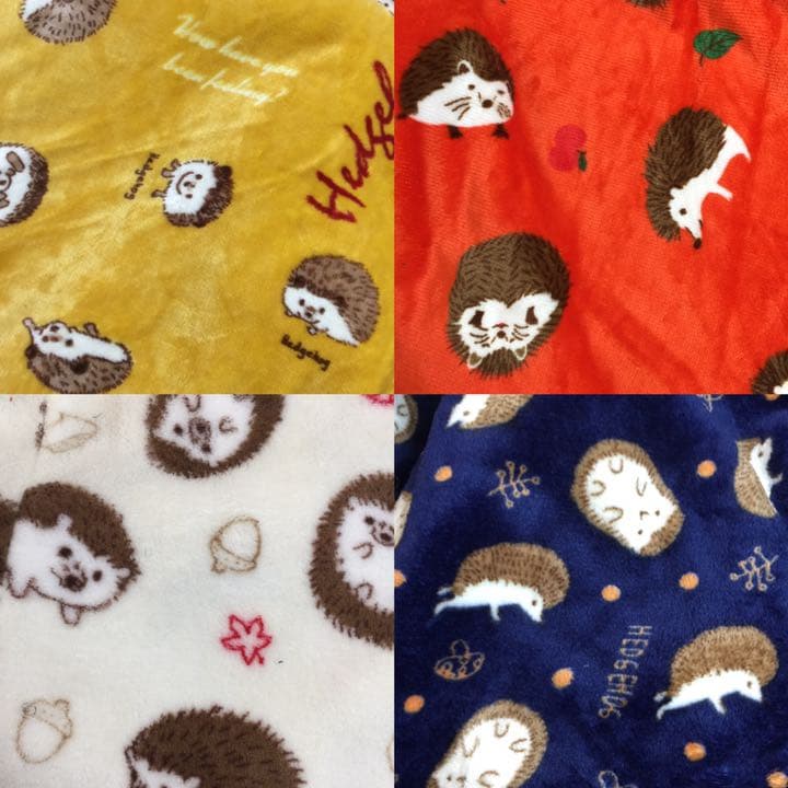 ハリネズミ寝袋  デニムお布団