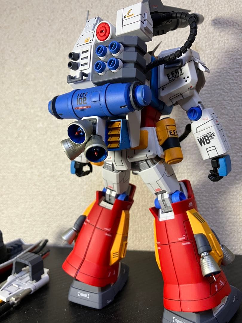 MG パーフェクトガンダム　塗装改修