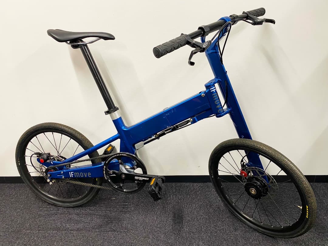 デザイナー折りたたみ自転車 ロンドンブルー1