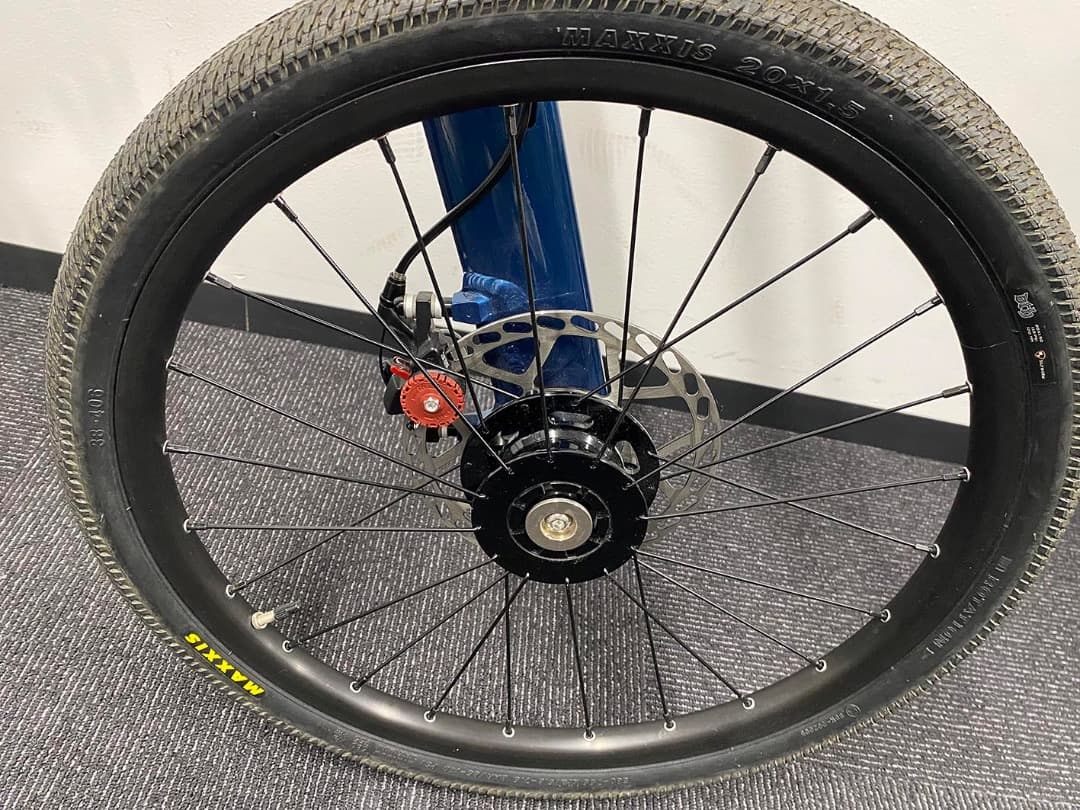 デザイナー折りたたみ自転車 ロンドンブルー1