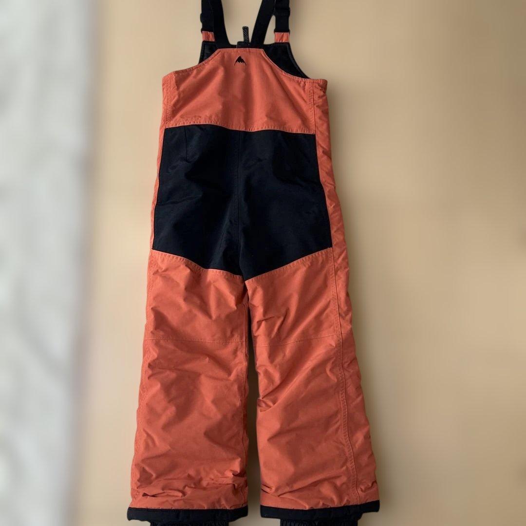 BURTON 子ども用スキーウェア グレー/オレンジ120cm