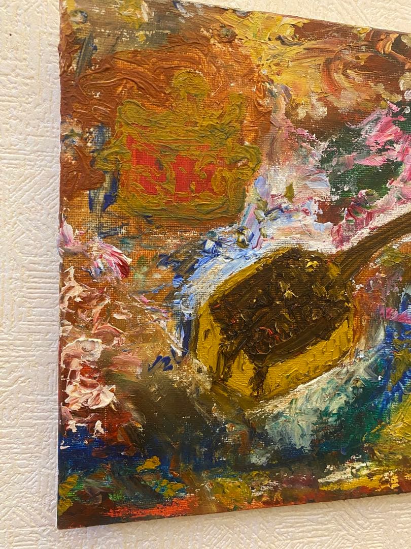 油彩画 【Okinawa at that time】F3