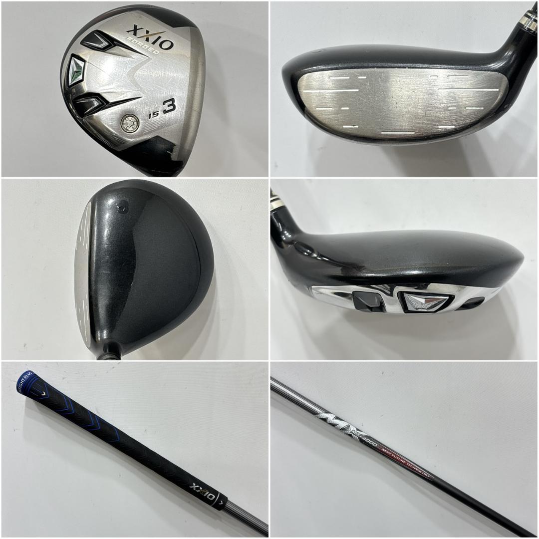 メンズ右利き初心者用　ゼクシオ　4＆8＆9代目　ゴルフクラブセット　W₋2730