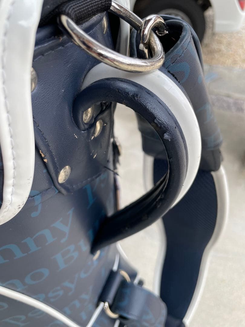 【お買い得】PSYCHO BUNNY キャディバッグ ネイビー