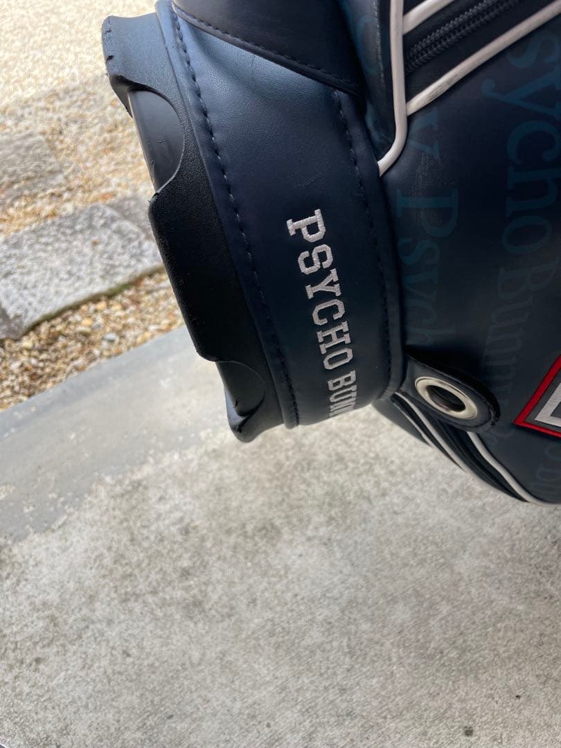 【お買い得】PSYCHO BUNNY キャディバッグ ネイビー