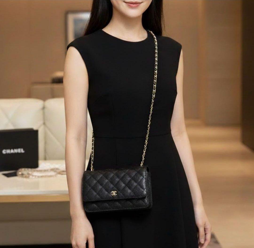 ☆CHANEL☆ノベルティ☆チェーン ショルダー バックシルバー