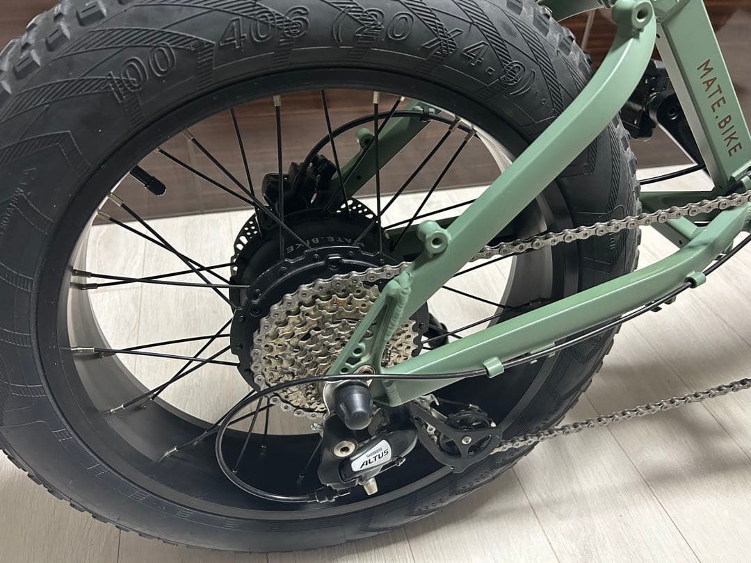 自転車本体 MATE X Dusty Army