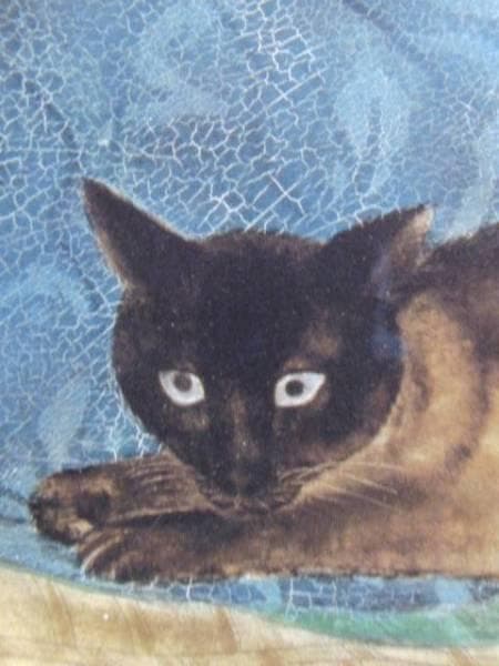 藤田嗣治、【エミリー・クレイン・シャドボーンの肖像（部分）】