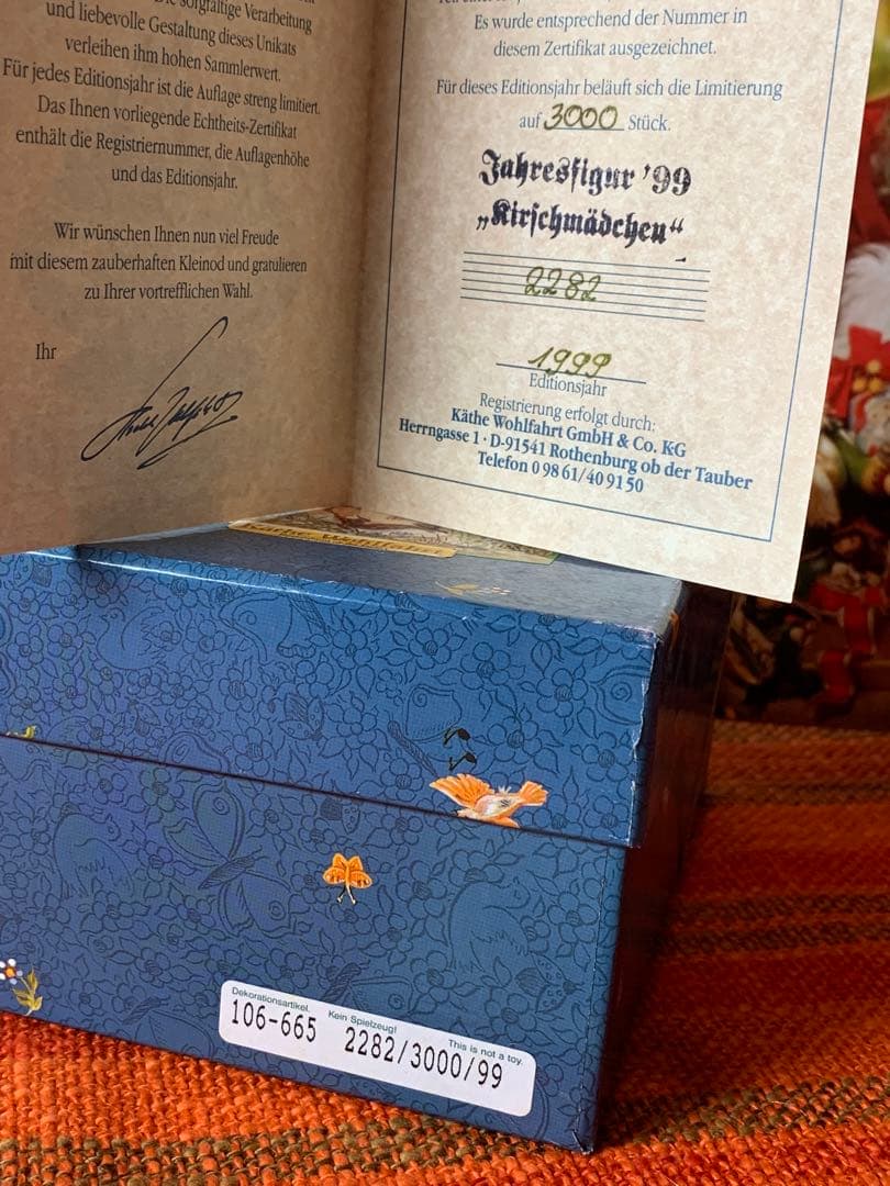 ドイツ製　木製人形　ケーテウォルファルト社の限定お人形セット(メル様ご確認用)