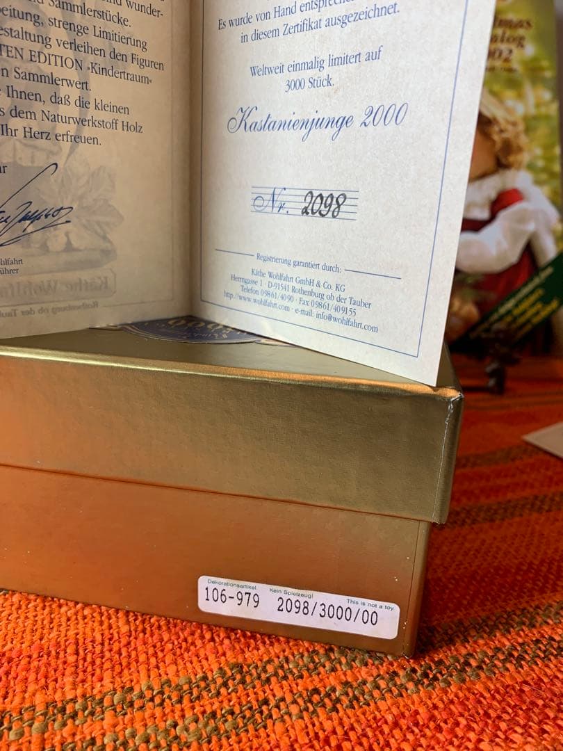 ドイツ製　木製人形　ケーテウォルファルト社の限定お人形セット(メル様ご確認用)