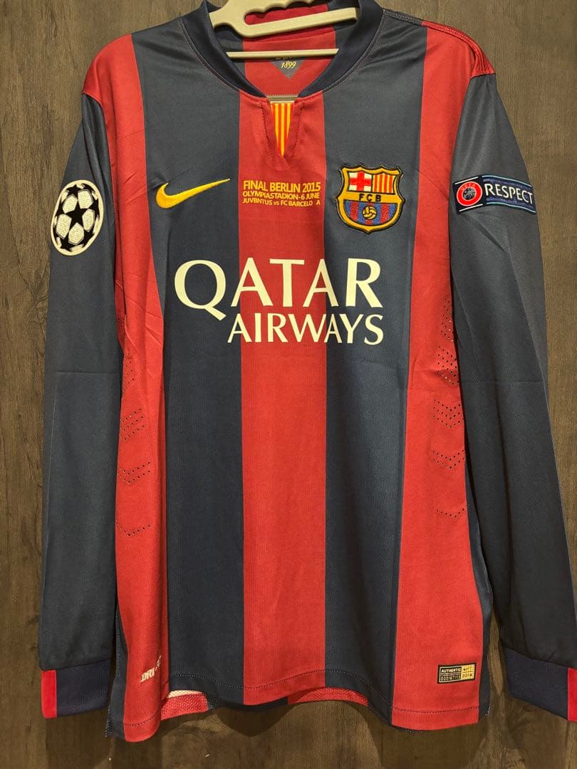 メッシ　バルセロユニフォーム　長袖