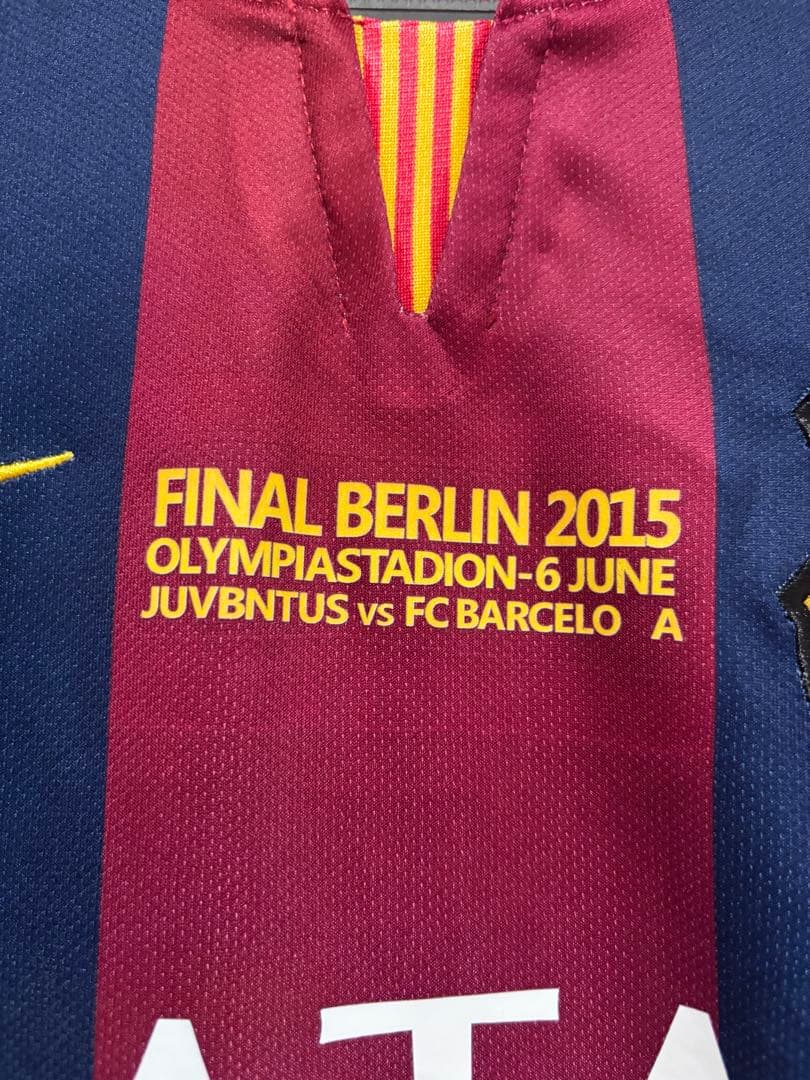 メッシ　バルセロユニフォーム　長袖