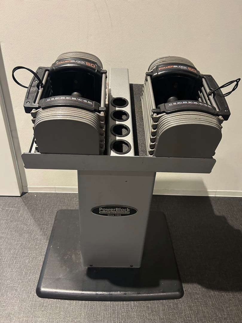スタンド込み POWERBLOCK 50 パワーブロック50（22kg）正規品②