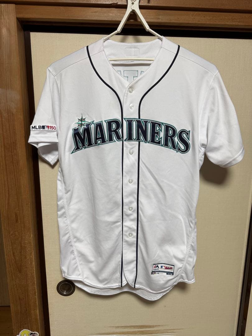 ヤクルト サンタナ2019年 実使用ユニフォーム ※ hranm2003