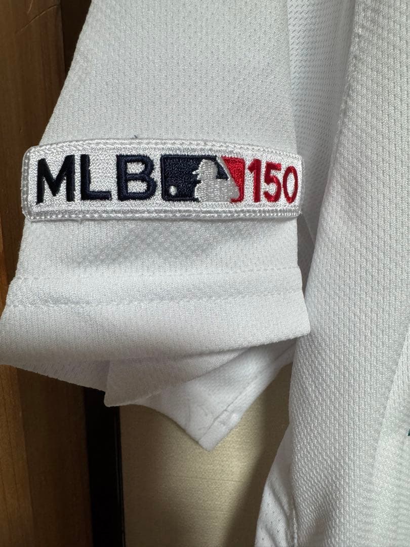 ヤクルト サンタナ2019年 実使用ユニフォーム ※ hranm2003