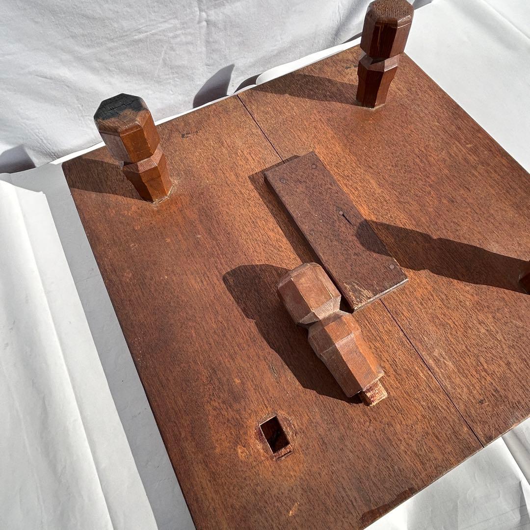 木製 碁盤 板 伝統的なデザイン