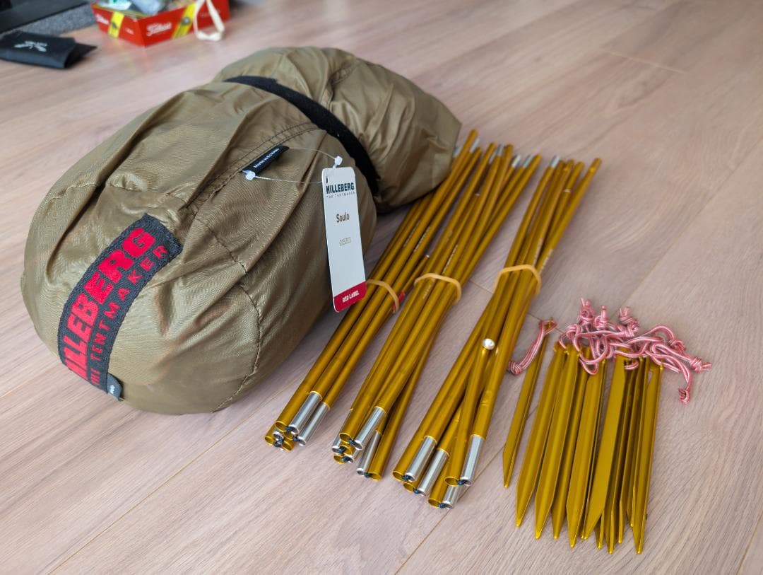 【新品】ヒルバーグ ソウロ Hilleberg Soulo　純正フットプリント付