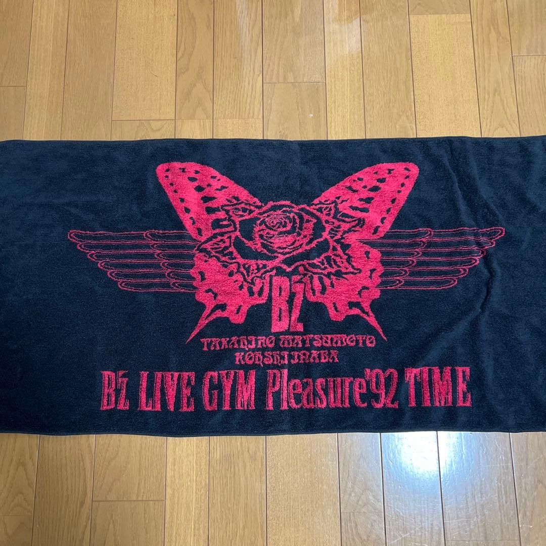 B'z(ビーズ)LIVE-GYM Pleasure'92 TIME ツアータオル