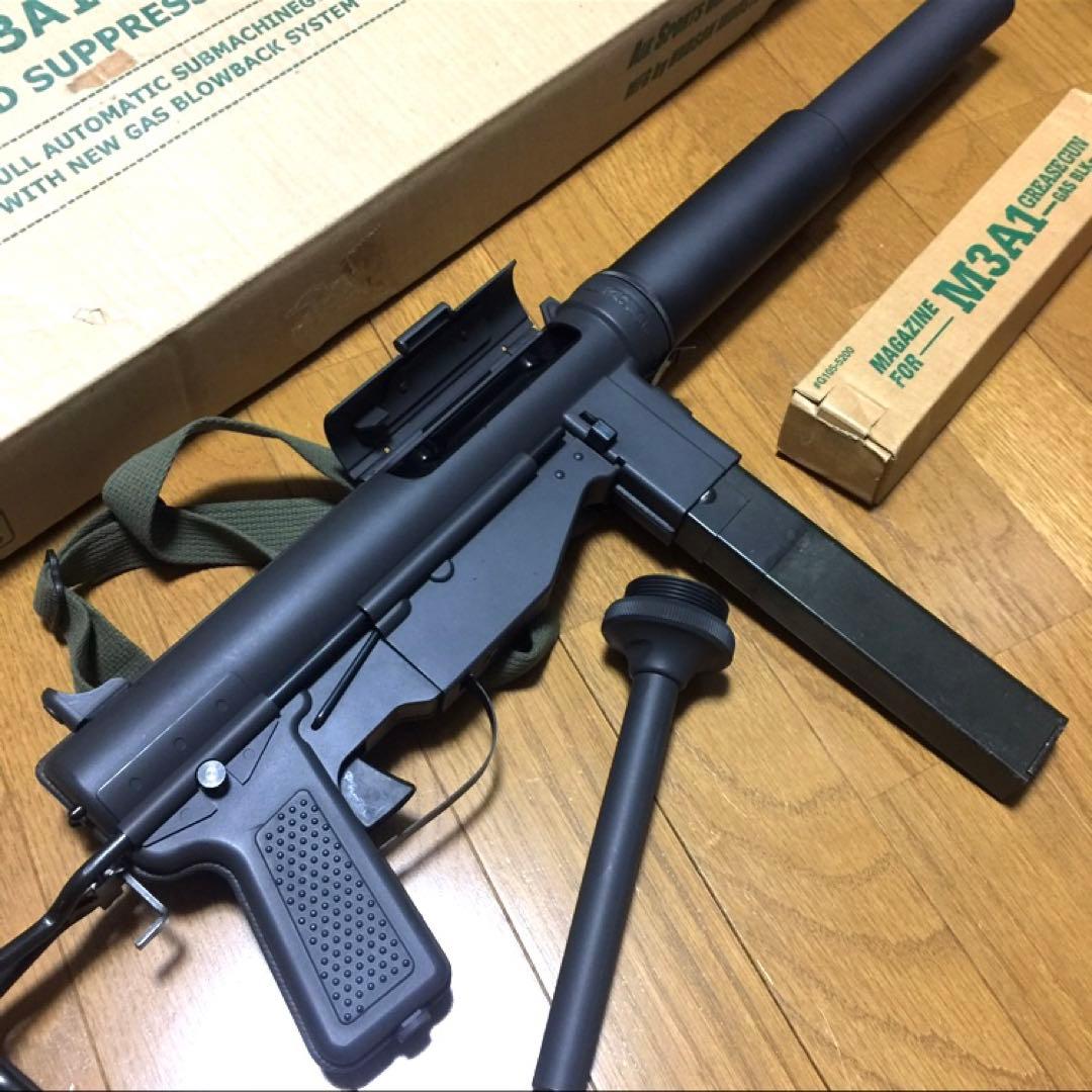 美品ハドソンM3A1　グリースガン　ガスブローバック