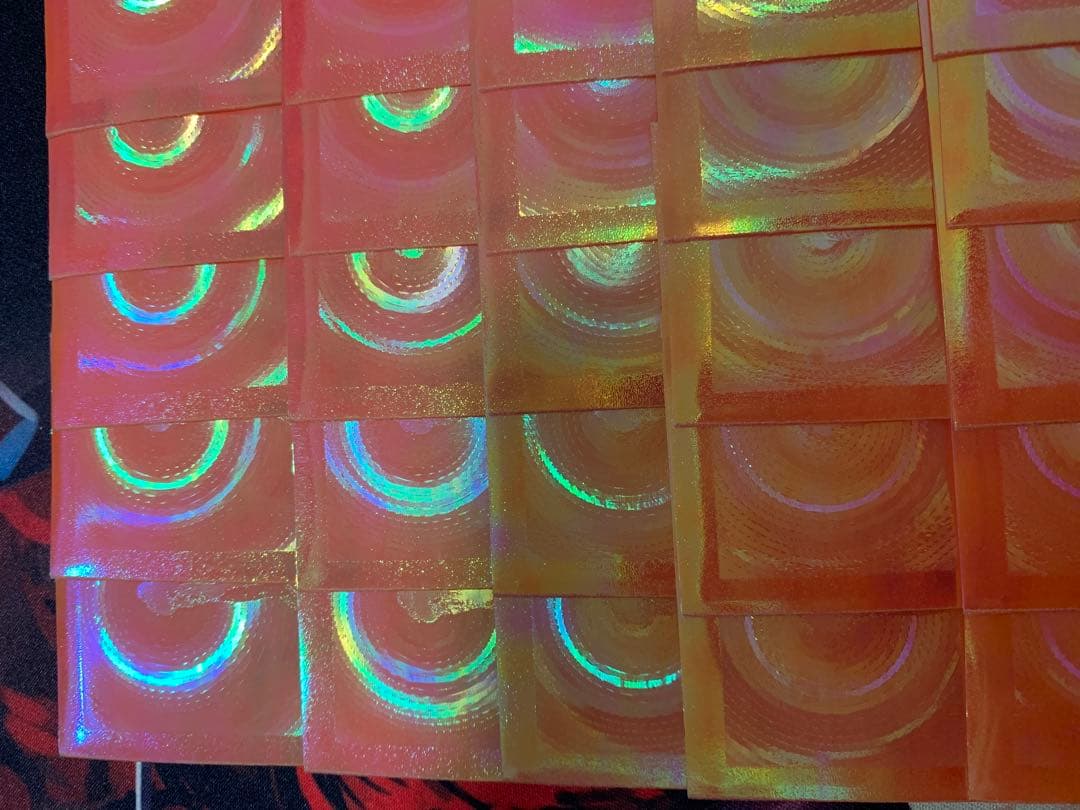 追跡あり　自由の女神　スリーブ　40枚　KMC スーパープリズム　オレンジ