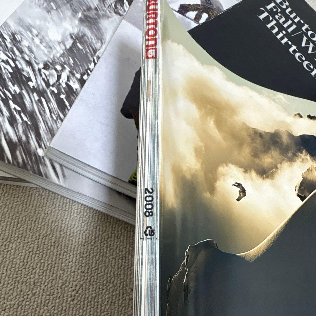 Burton歴代カタログ2006年から2013年スノーボードの歴史を知るカタログ