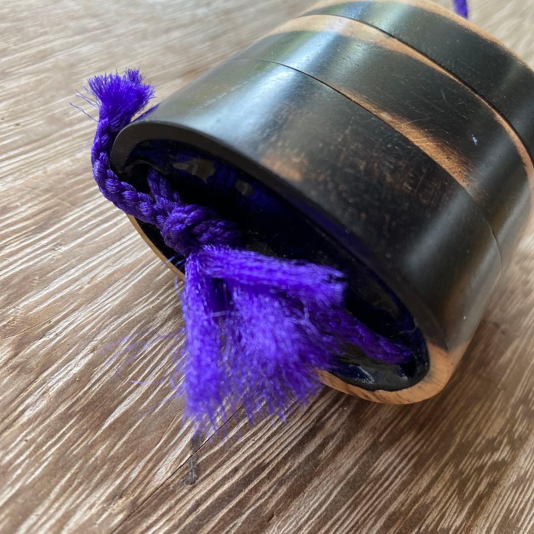 【希少素材】黒柿×鹿角 印籠｜伝統技術の手作り工芸｜和風モダンな逸品