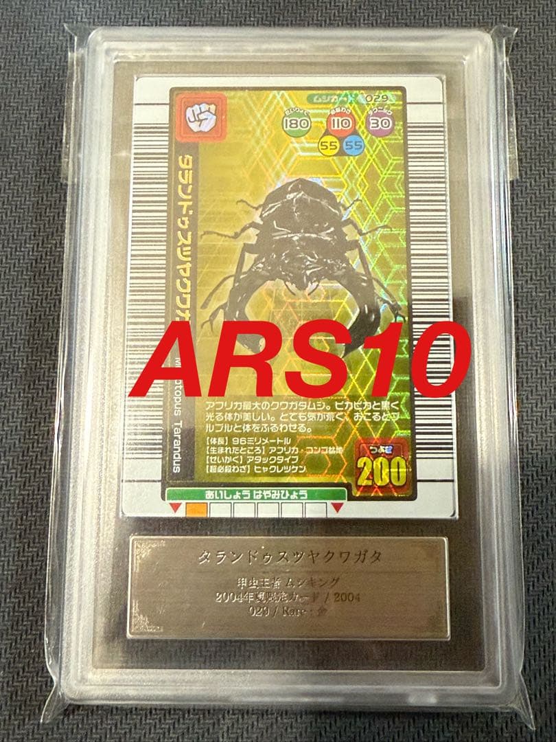 ARS10 タランドゥスツヤクワガタ　ムシキング　2004年夏限定