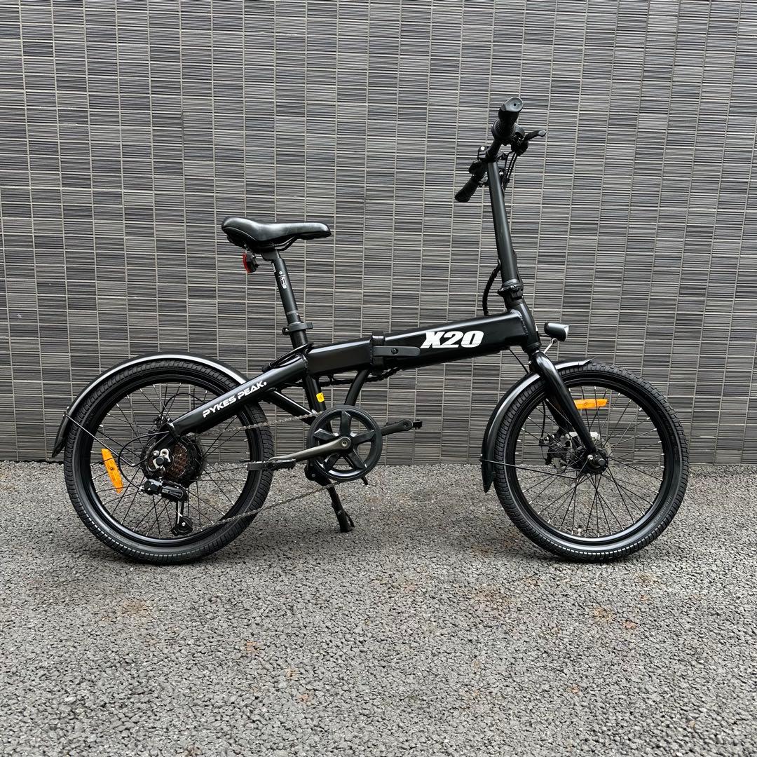 PYKES PEAK 電動アシスト自転車 X20 20インチ　ブラック