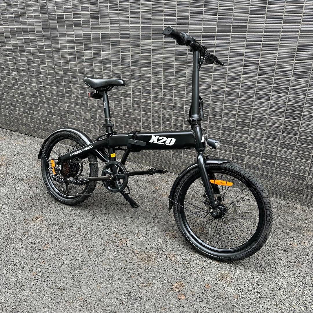 PYKES PEAK 電動アシスト自転車 X20 20インチ　ブラック