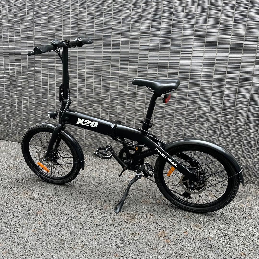 PYKES PEAK 電動アシスト自転車 X20 20インチ　ブラック