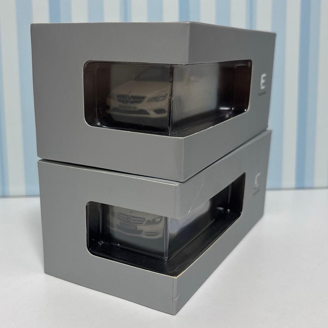 メルセデスベンツミニカー　Eクラス　カブリオレ／Cクラス　クーペ　1/43