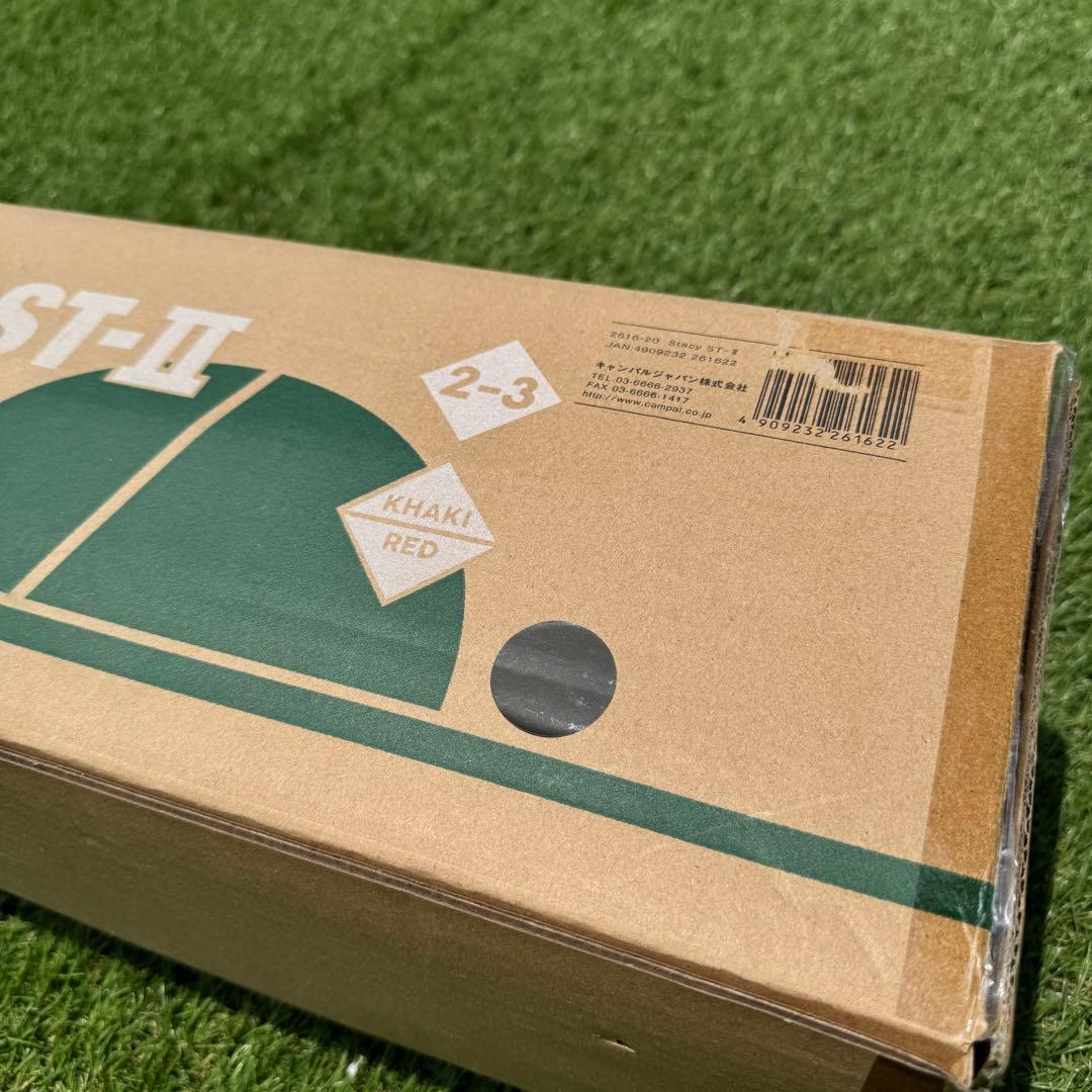 新品　OGAWA　ステイシー ST-2　カーキレッド　ロングセラーテント