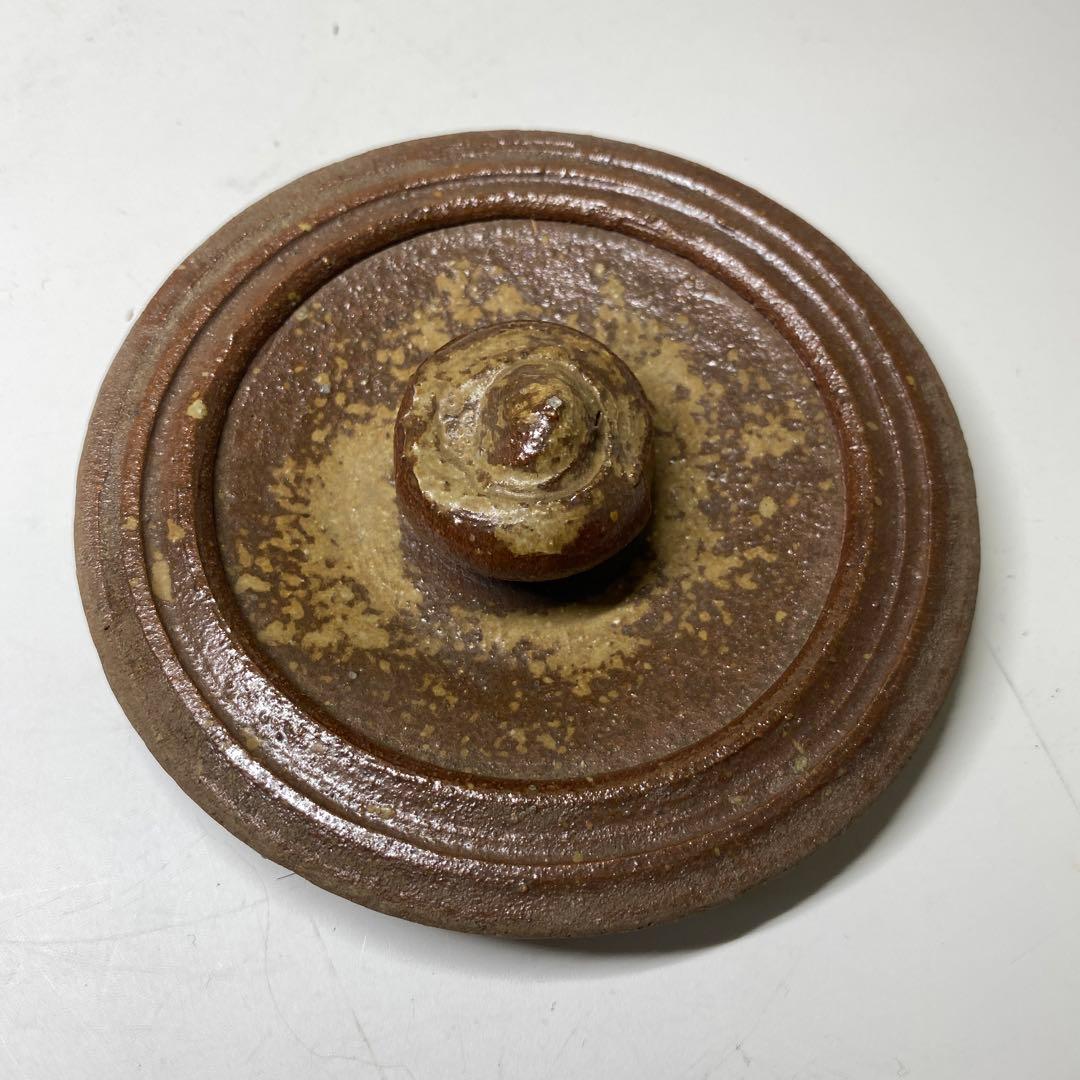 【茶道具】小西陶古造　備前水指（共箱）