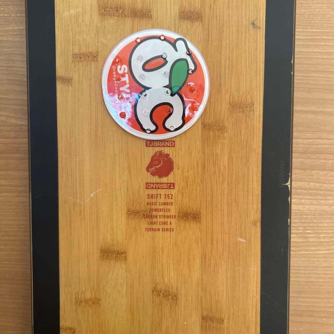 TJ Brand 152 スノーボード　パウダー　ゲレンデ