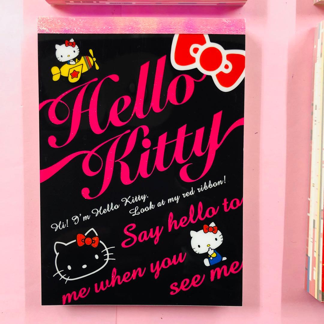 2008、2009年製 レア★ハローキティ ボリュームメモ 4冊まとめセット④