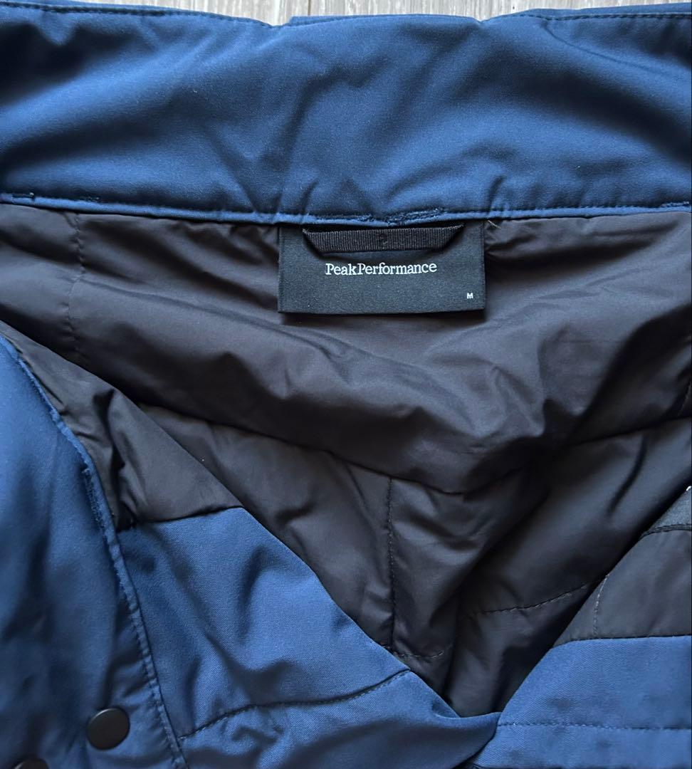 美品 ピークパフォーマンス 中綿 ジャケット パンツ セット ネイビー M
