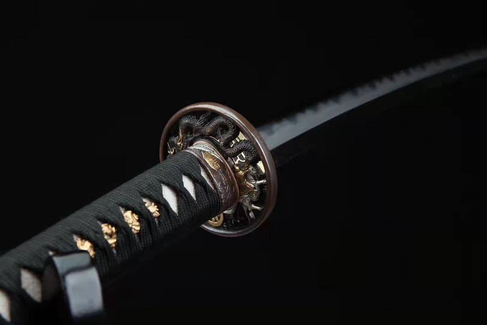 騰龍の神士 日本刀 模造刀 居合刀 武士道 武蔵 鑑賞用 手鍛造打