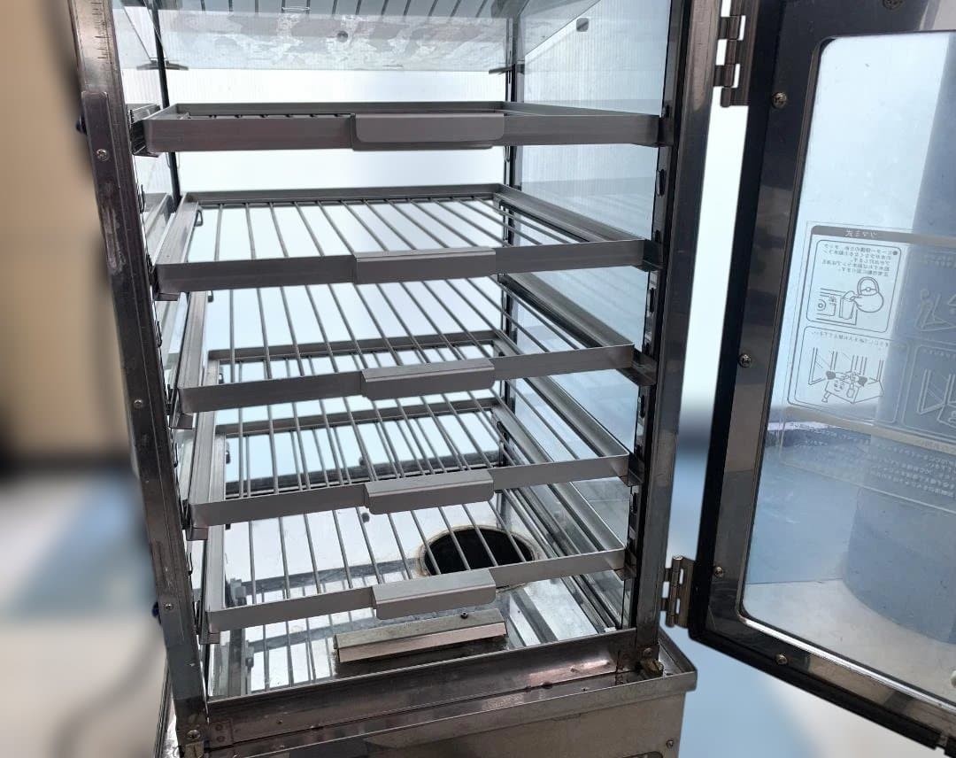 中部コーポレーション 業務用卓上型蒸し器 MME-570 スチーマー 5段 厨房