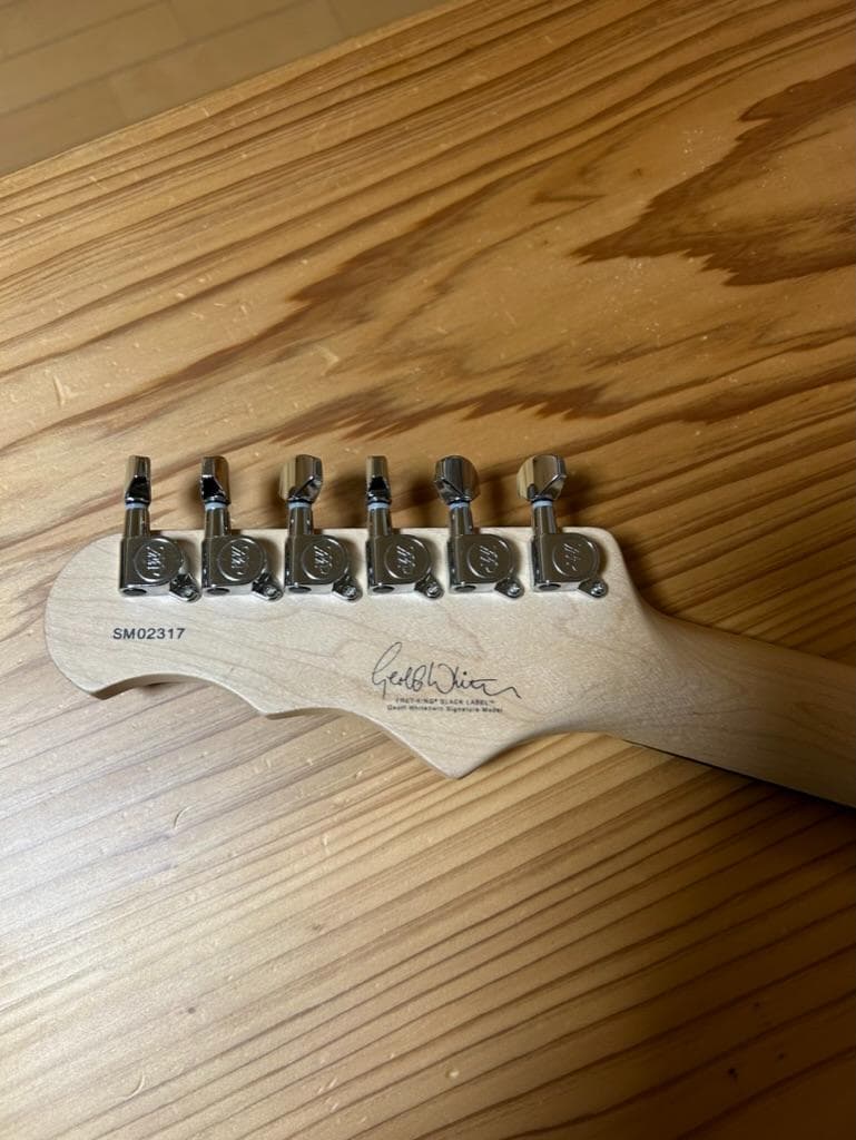 英国 Fret-King FKV6GW fender ギター ストラトキャスター