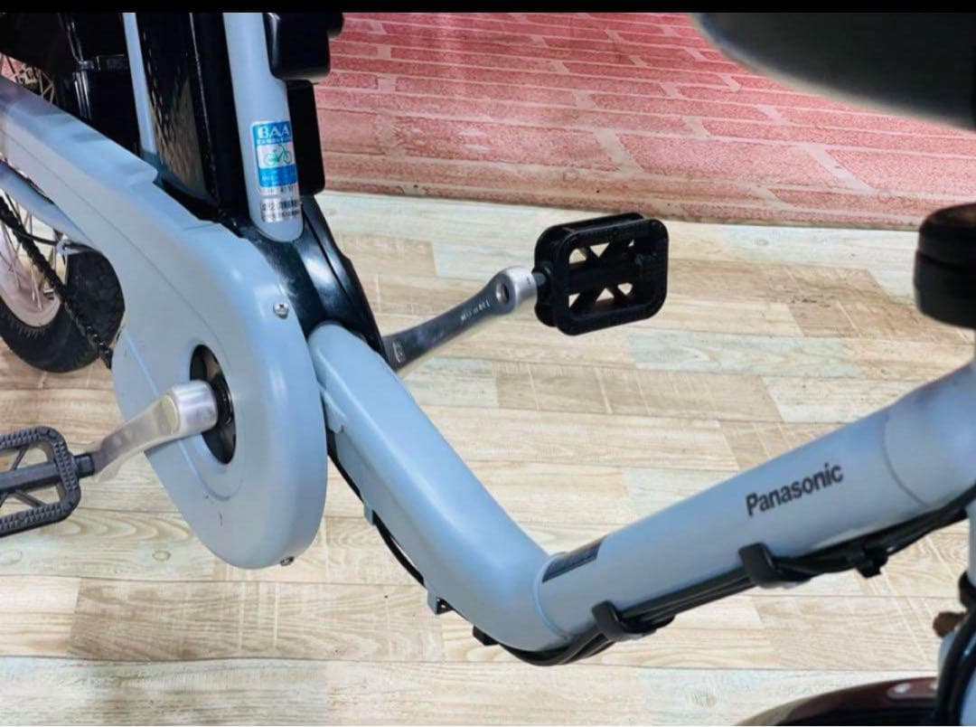 K2071 電動自転車パナソニック ギュット 子供乗せ 20インチ 送料無料