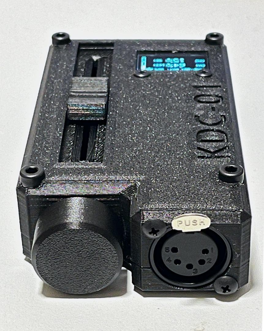 DMXコントローラー 小型操作卓 バッテリー駆動 Wi-Fi対応