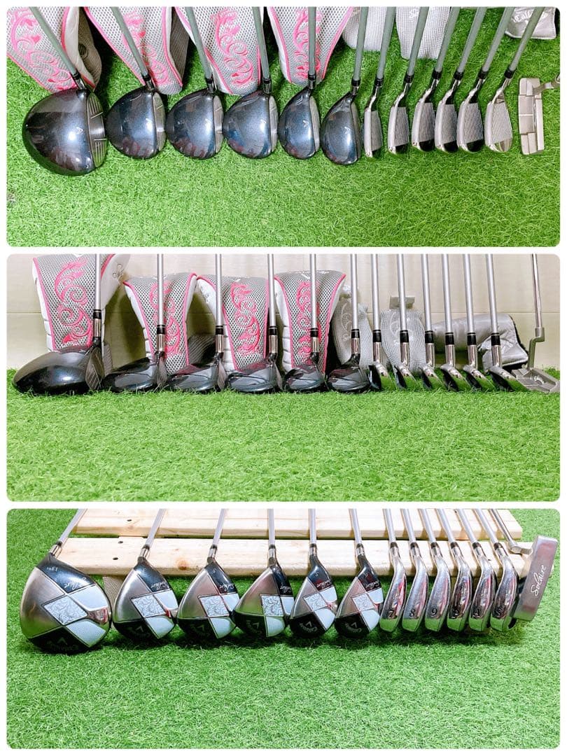 12.キャロウェイ　ソレイユ　ゴルフクラブ　レディースセット　豪華13本