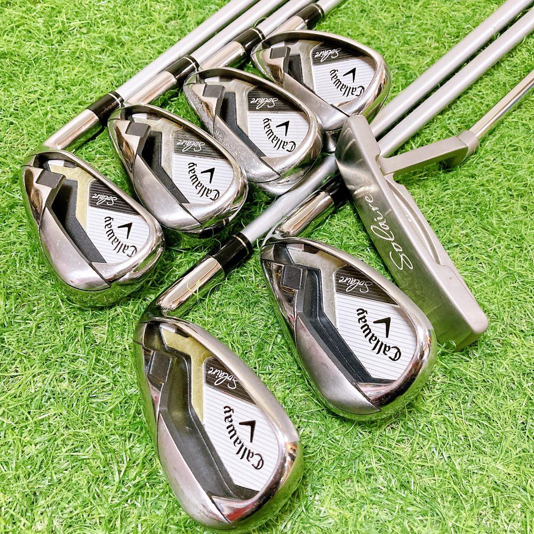 12.キャロウェイ　ソレイユ　ゴルフクラブ　レディースセット　豪華13本