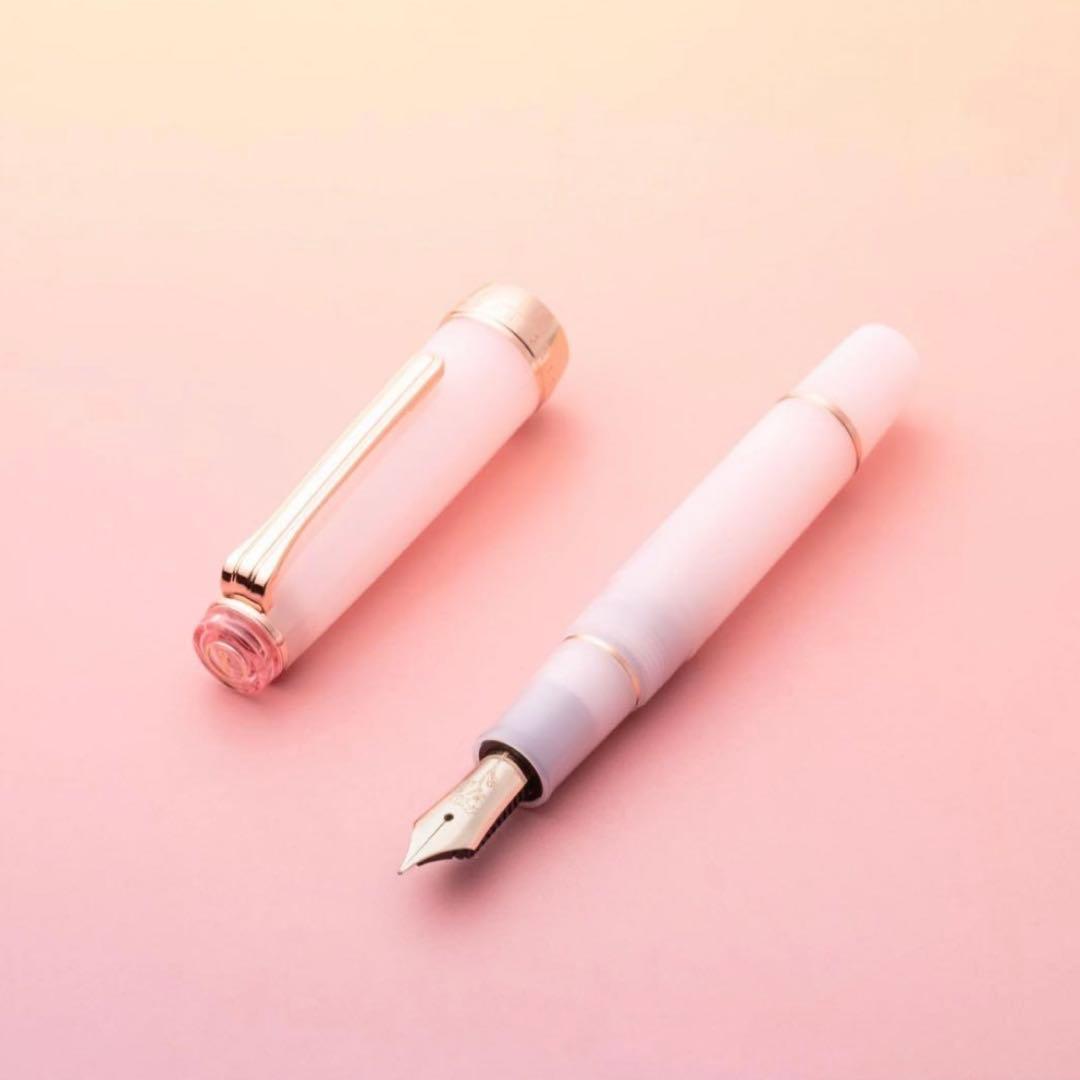 久保桜ブルームピンク・万年筆 パルム 細字 (F)
