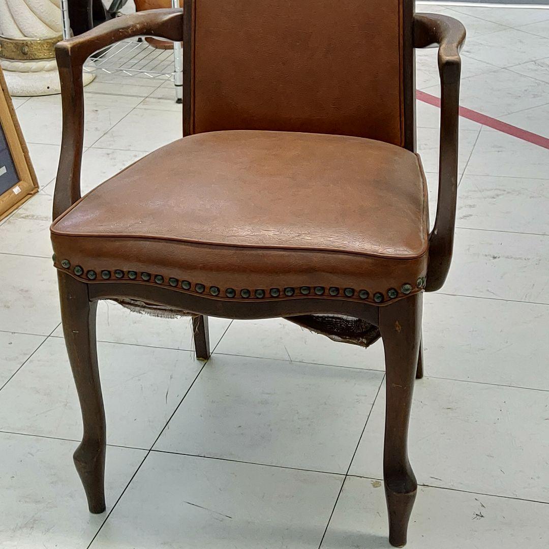 vintage 北欧レトロ マルニ 木製椅子 ダイニングチェア アームチェア