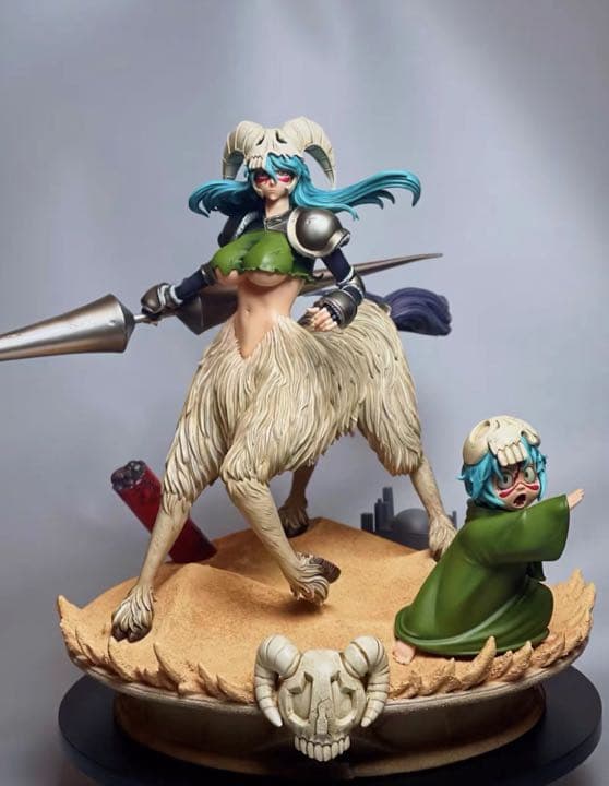 BLEACH 黒衣少年図 ネリエル 1/6ガレージキット ガレキ スタチュー⑨