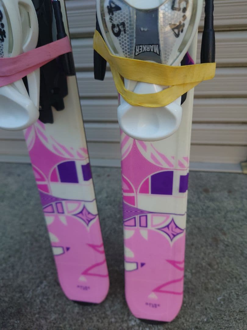 ジュニア　スキー板　136cm SPIRE K2 調整可ビンディング