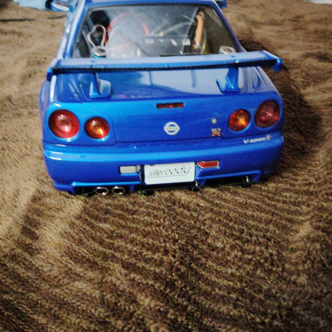 GTR R34ラジコンボディ