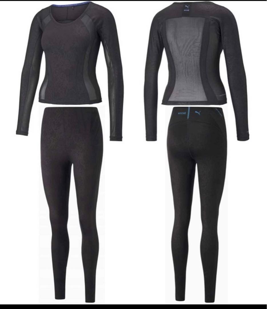 プーマ コシェ コラボ ロングスリーブレギンスブラック KOCHE 上下　高級