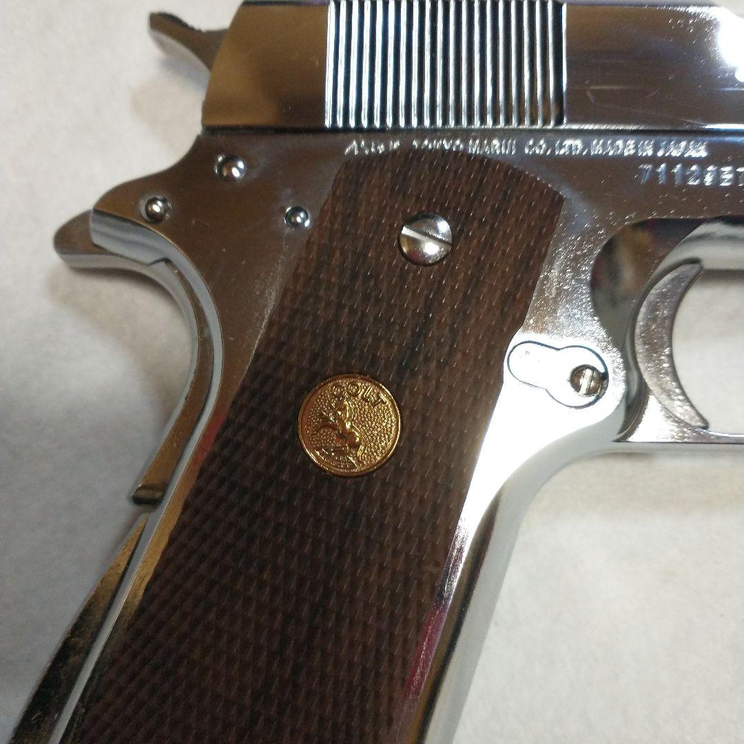 や*マ様 東京マルイ コルト ガバメント シリーズ70 ニッケルフィニッシュ